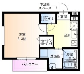 フジパレス池田天神WESTの物件間取画像